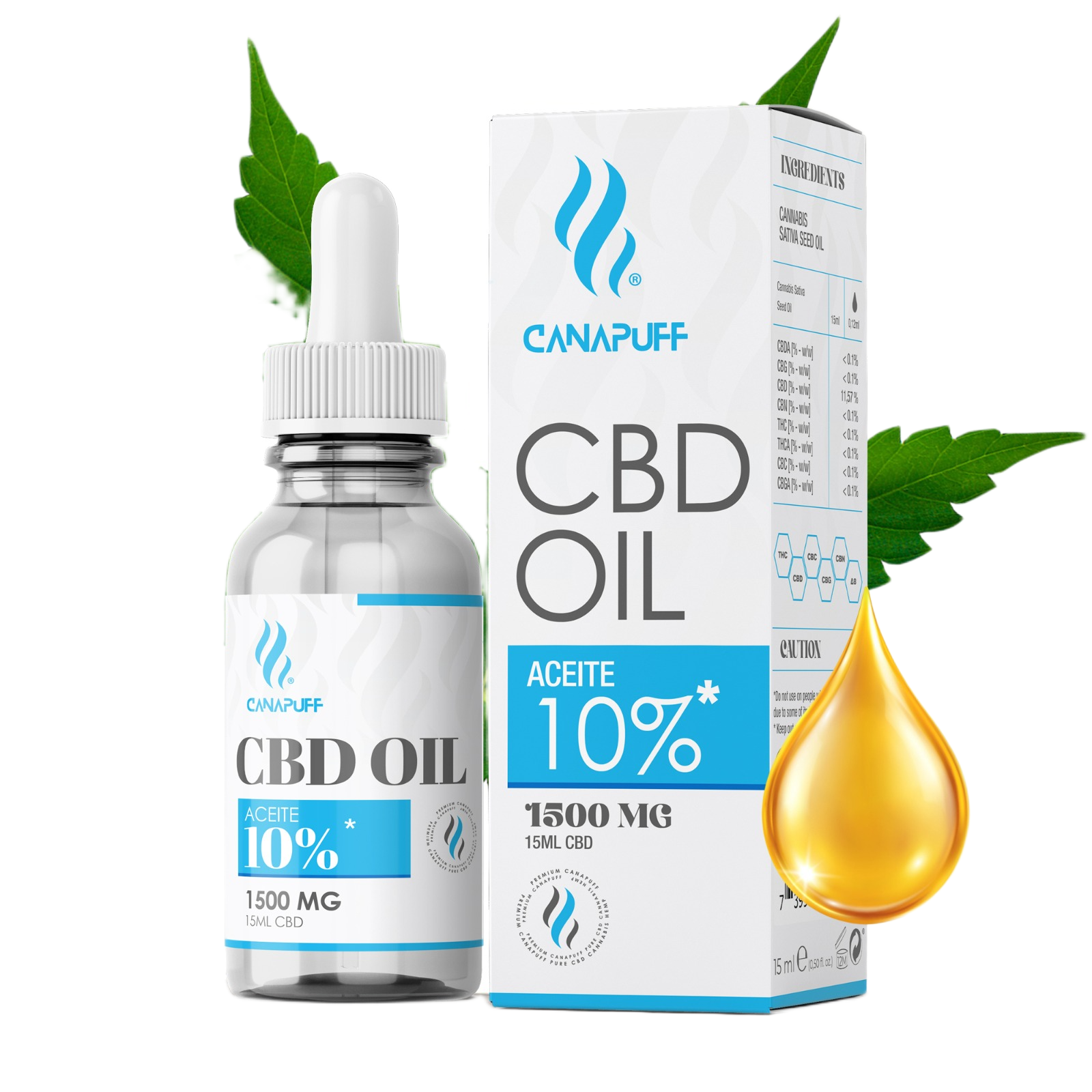 CBD Λάδι 10% 15 ml