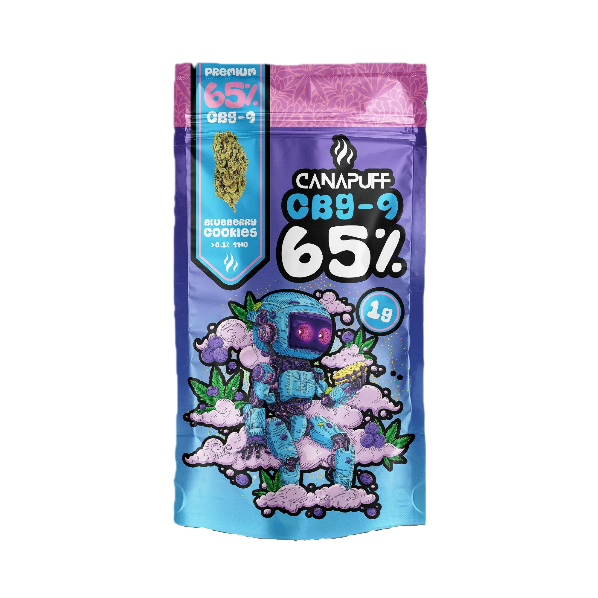 CBG9 Fleurs Blueberry Cookie 65%