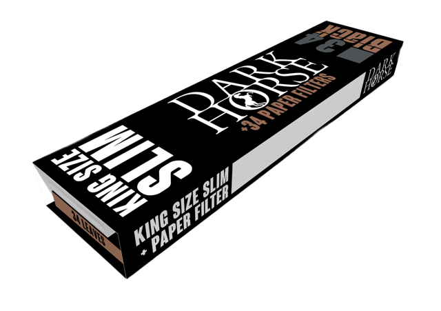 Dark Horse King Size Sæt med Rullepapir og Filtre