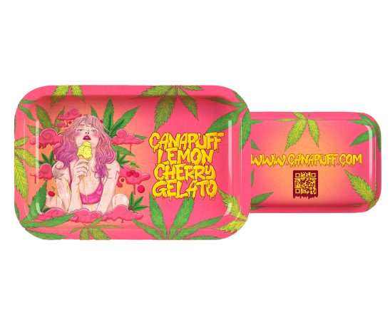 Табла за свиване Canapuff - Lemon Cherry Gelato - екстра голяма