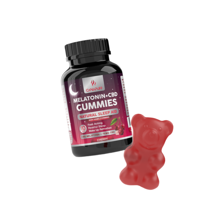 Mélatonine+CBD Gummies Cerise