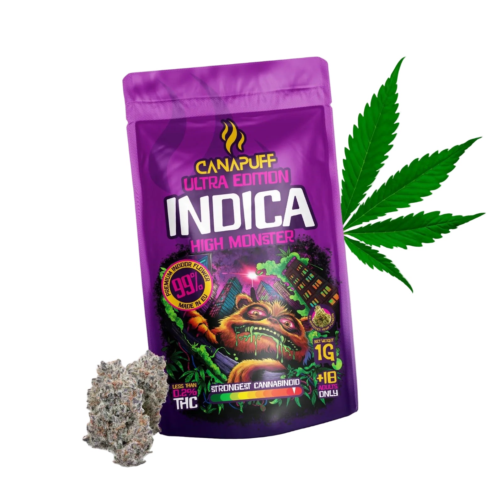 Indica květy High Monster Ultra Edition 99%