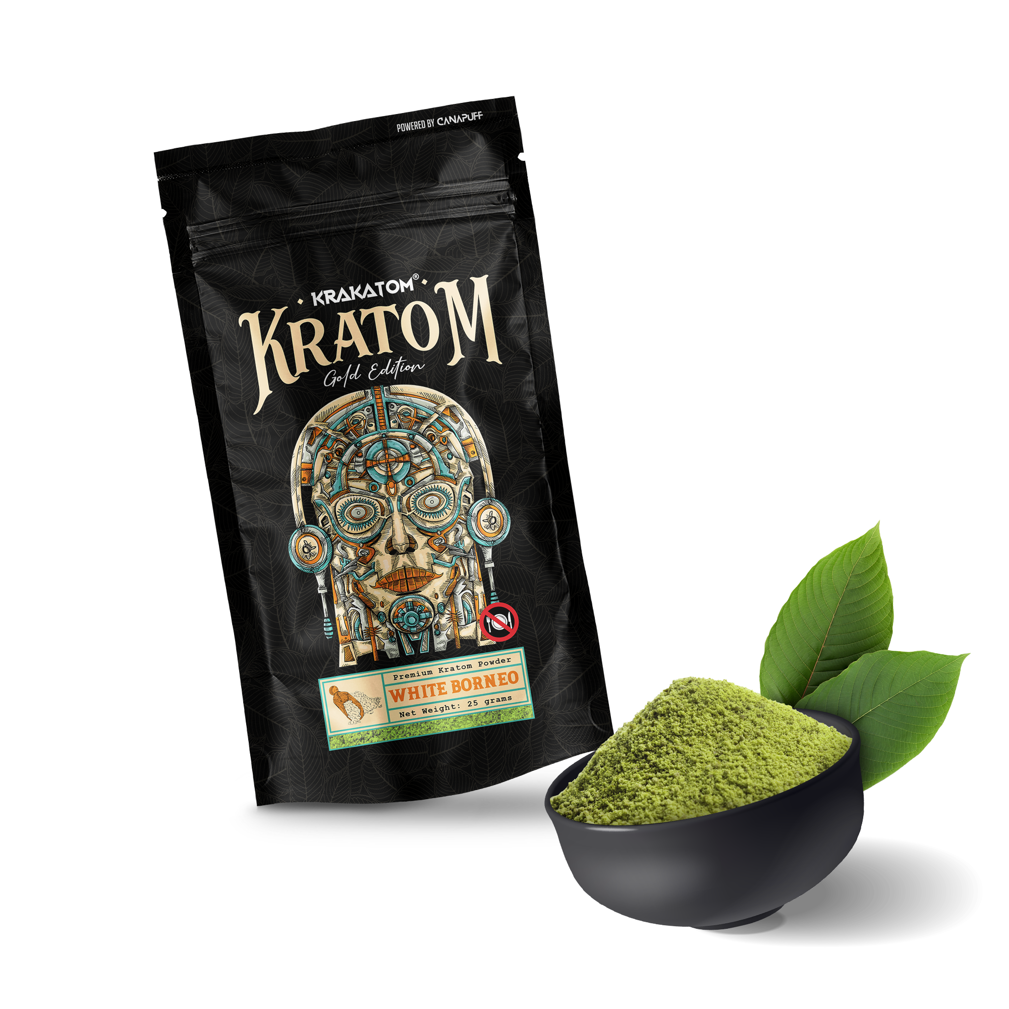 Krakatom - White Borneo - Édition Or-Canapuff
